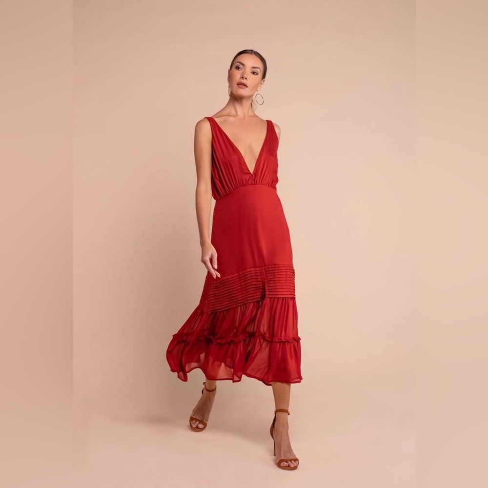 Aura - Lauren Midi Dress